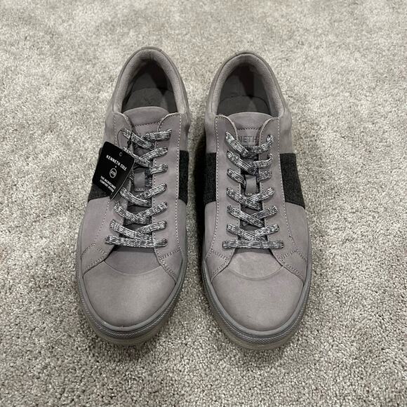 NWT Kenneth Cole Colvin Techni-Cole 37.5 Sneaker in Grey Size 10.5 M - Picture 2 of 7